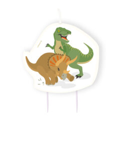 Bougie anniversaire dinosaure