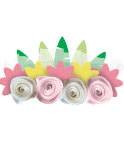 Serre tête fleuris anniversaire