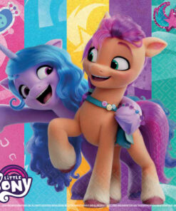 Serviette anniversaire Mon Petit Poney