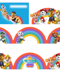 Carte invitation anniversaire Pat'Patrouille