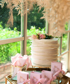 Deco mariage rose poudré