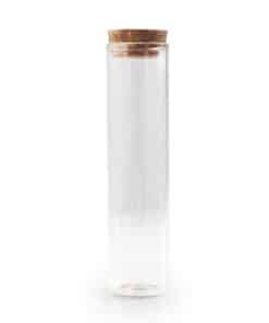 eprouvette tube transparent 12 cm