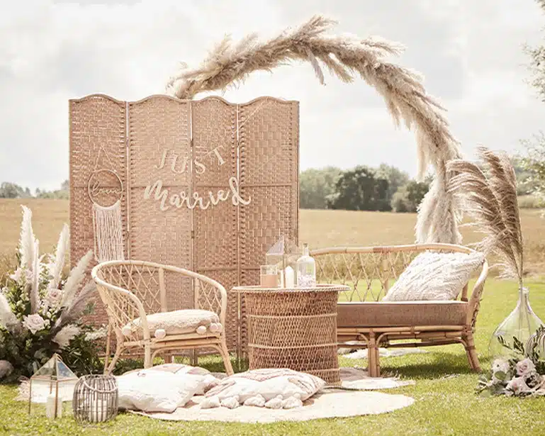 Decoration Mariage champêtre