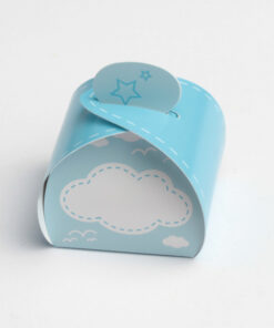 boite a dragées nuage bleu