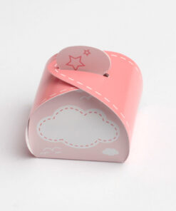 Boite a dragees rose nuage