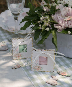 BOITE A DRAGEES FLEURIE