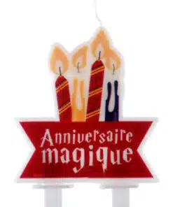 Bougie Anniversaire Magique sorcier
