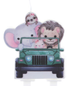 Bougie safari explorateur