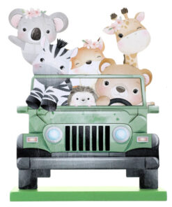 Centre de table theme jungle safari