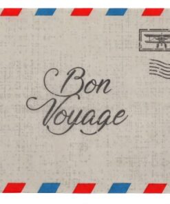 Serviette theme voyage