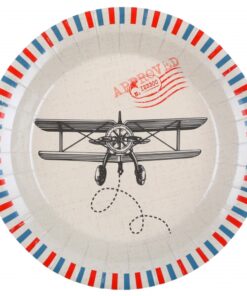 assiette theme voyage