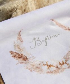 chemin de table bapteme champetre