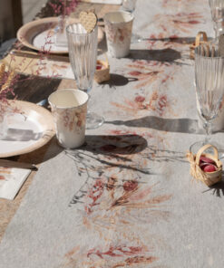 chemin de table boheme romance