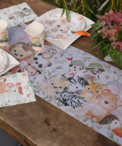 decoration bapteme anniversaire safari explorateur