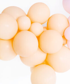 Ballon pastel peche