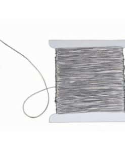 fil elastique argenté