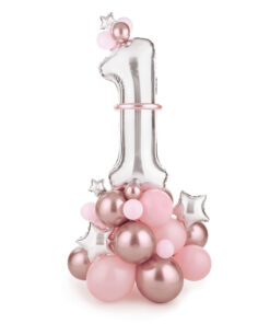 Bouquet ballon chiffre 1
