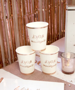 Gobelet anniversaire Rose Gold