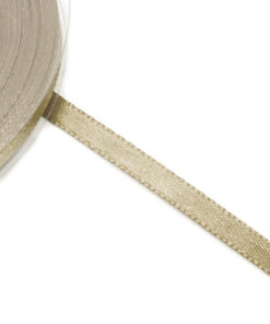 Ruban satin taupe