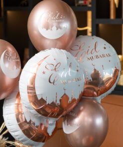 Ballon eid moubarak rose gold