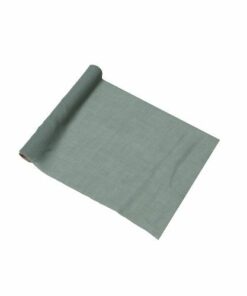 Alternative view of Chemin de Table - Mousseline - Vert Eucalyptus