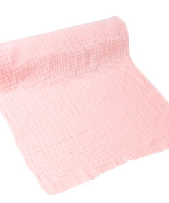 chemin-table-gaze-coton-rose