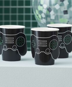 gobelet anniversaire manette de jeux vidéo