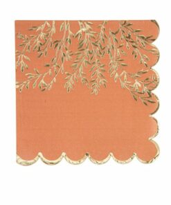 serviette terracotta jolis brins