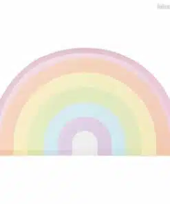 Assiette Arc en Ciel - Lot de 8