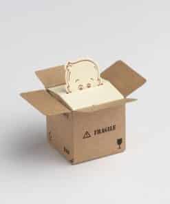 boite a dragees cube bébé fragile