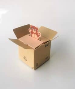 boite a dragees cube ourson