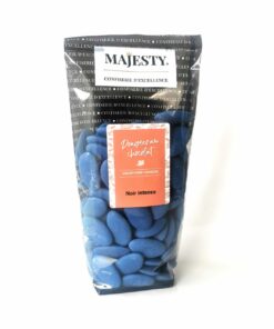 dragees chocolat noir intense bleu marine