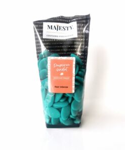 dragées cholat noir intense vert foncé