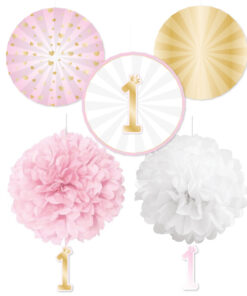 kit de suspension 1er anniversaire fille