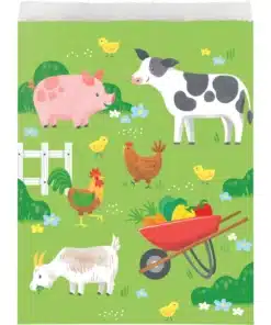 sachet bonbons animaux de la ferme