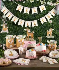 décoration baptême biche