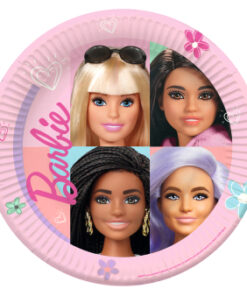 assiette anniversaire barbie