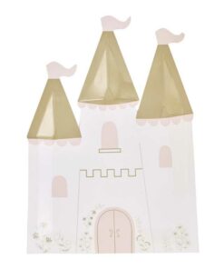 assiette château princesse