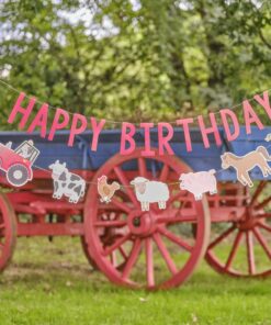 guirlande animaux de la ferme