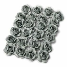 Rose grises : Fleurs rose grise décoration dragées