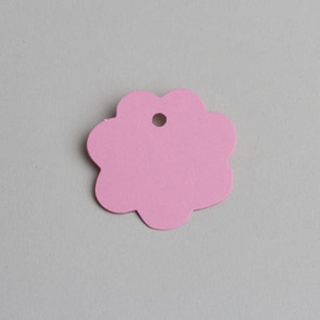 etiquette dragées rose