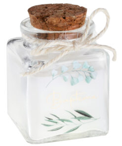 cadeau invité baptême champetre végétal