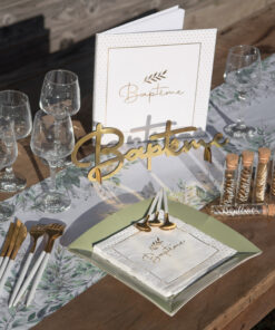 centre de table baptême