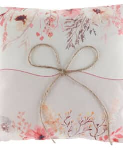 Coussin alliances - Fleuri