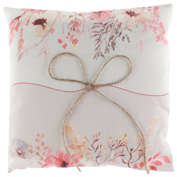 Coussin alliances - Fleuri