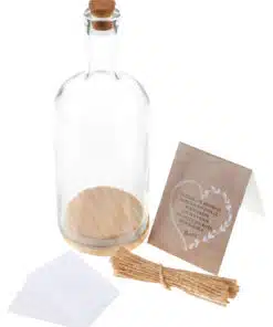 Bouteille Message - Mariage - Verre