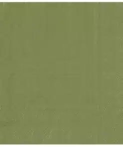 Serviettes papier - Vert Eucalyptus - Lot de 25