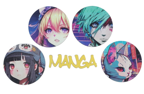 Confettis de table Manga