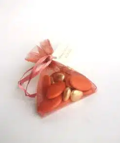 Sachet dragées terracotta