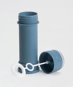 Souffleur bulle de savon bleu rempli